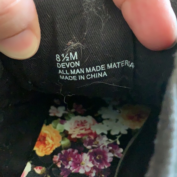 London Underground Devon black sneakers - Picture 6 of 7